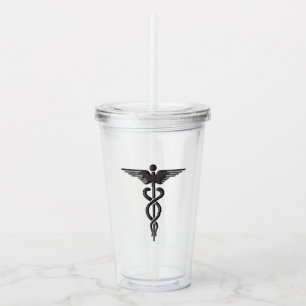 Caduceus Acrylic Tumbler