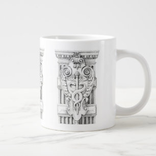 CADUCEUS Big White Mug