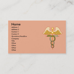 Caduceus Business Card