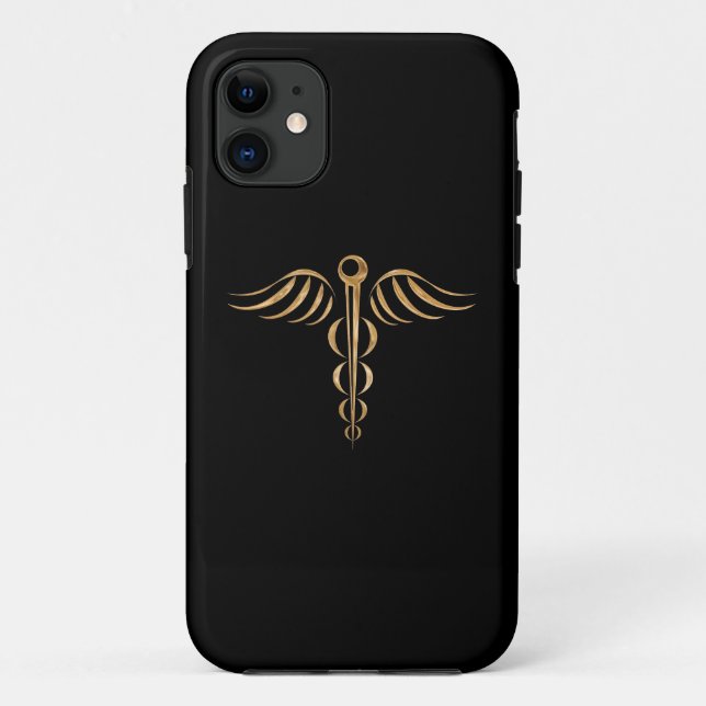Caduceus Case-Mate iPhone Case (Back)