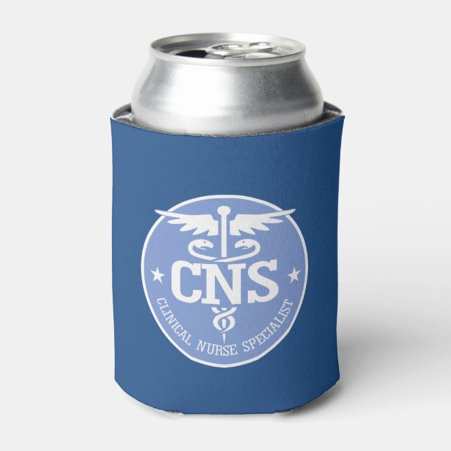 Caduceus (CNS) Can Cooler (Can Front)