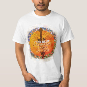 Caduceus custom Cardiac Care Nurse T-Shirt