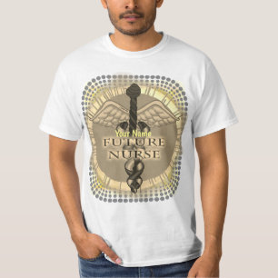 Caduceus  custom Future Nurse T-Shirt