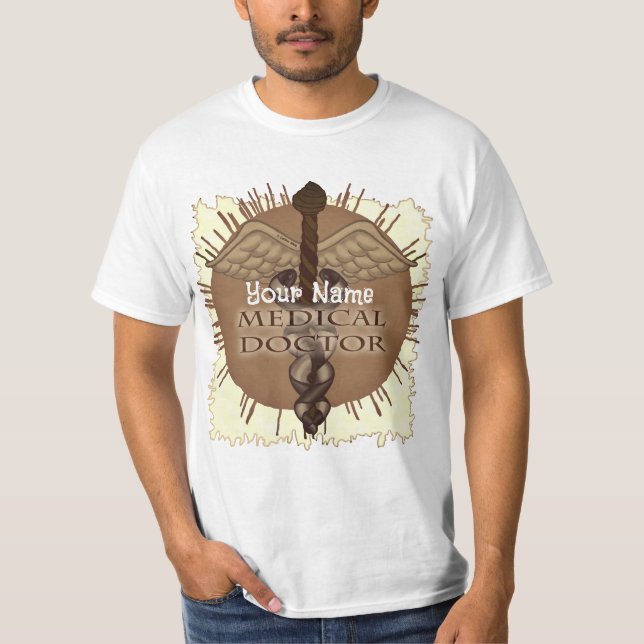 Caduceus doctor  T-Shirt (Front)