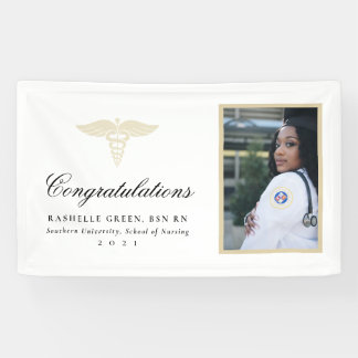 Caduceus Graduation Banner