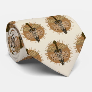 Caduceus Internal Medical Doctor Tie