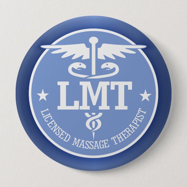 Caduceus LMT 2 10 Cm Round Badge (Front)