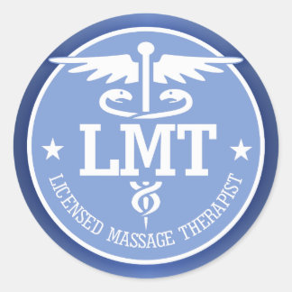 Caduceus LMT 2 Classic Round Sticker