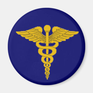 Caduceus Magnet