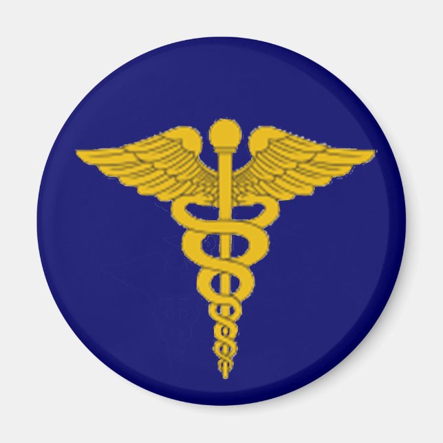 Caduceus Magnet (Front)