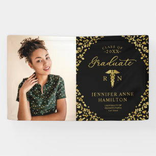 Caduceus Nurse Medical School Graduation Banner