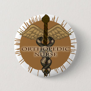 Caduceus Orthopaedic Nurse  pin