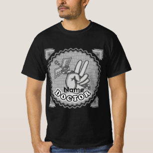 Caduceus peace doctor T-Shirt