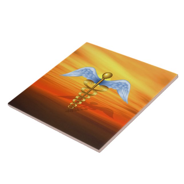 Caduceus Tile (Side)
