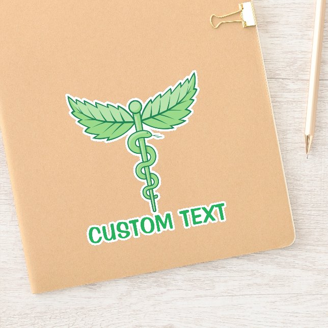 Caduceus with Leaves (Notebook)