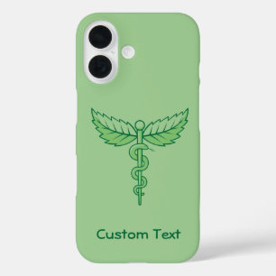 Caduceus with Leaves Case-Mate iPhone Case