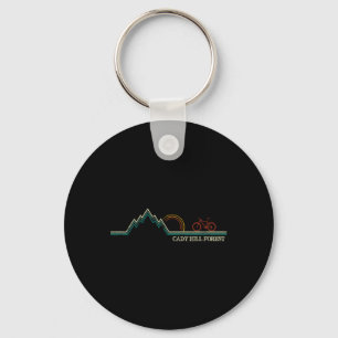 Cady Hill Mountain Biking Vermont Stowe Key Ring
