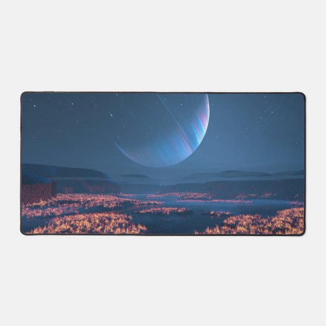 Caelum Moon (Night) Desk Mat (Front)
