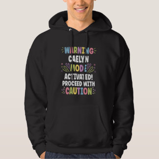 CAELYN Personalised Name Funny Cute Custom CAELYN  Hoodie