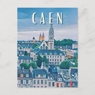Caen Photo Vintage Postcard