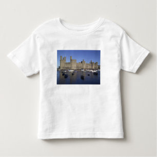 Caernarfon Castle, Gwynedd, Wales (RF) Toddler T-Shirt