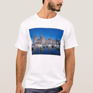 Caernarfon Castle, Gwynedd, Wales T-Shirt