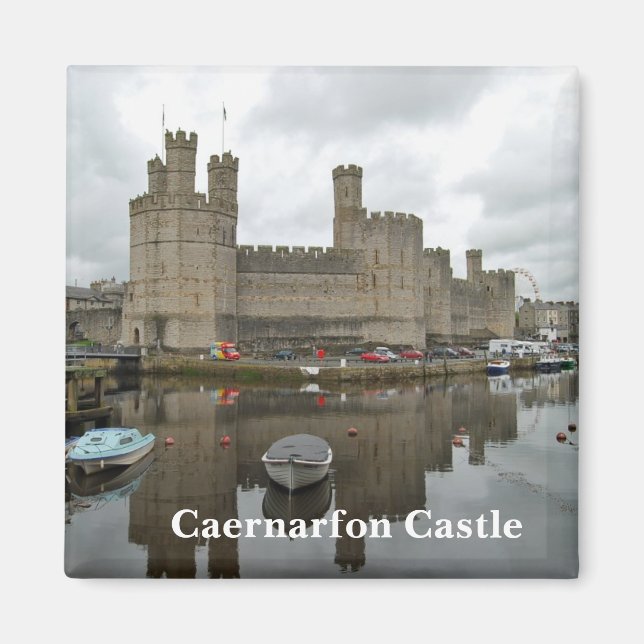 Caernarfon Castle Magnet (Front)