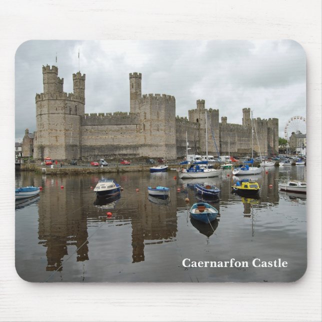 Caernarfon Castle Mousepad (Front)