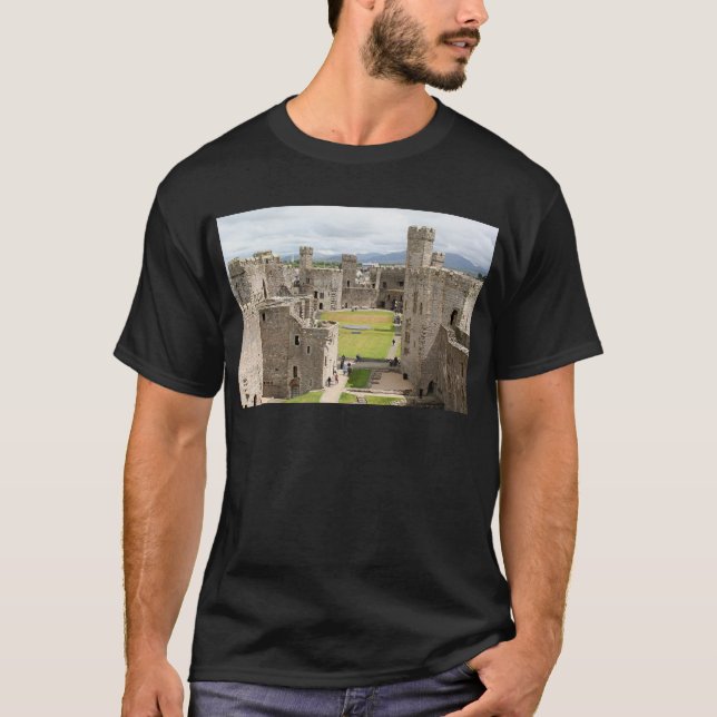 Caernarfon Castle, Wales, United Kingdom 1 T-Shirt (Front)