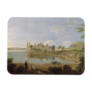 Caernarvon Castle, c.1745-50 (oil on canvas) Magnet