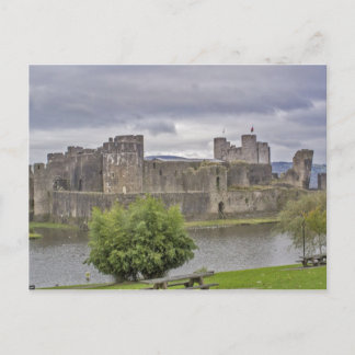 Caerphilly Castle Postcard