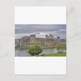 Caerphilly Castle Postcard