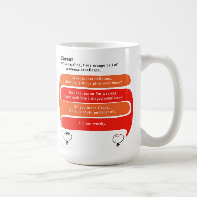 caesar coffee mug (Right)