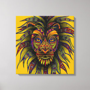 Caesar Colour Canvas Print