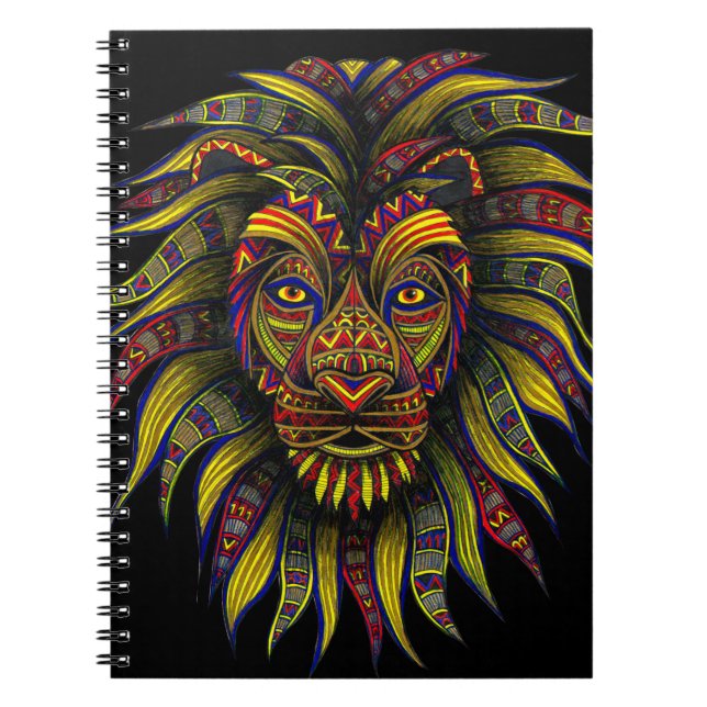 Caesar Colour Spiral Notebook (Front)