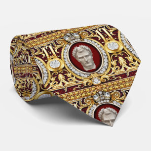 Caesar Imperial Roman Emperor Neck Tie