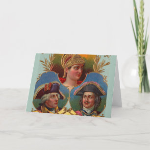 Caesar - Kaiser - Tsar cigar box label Card