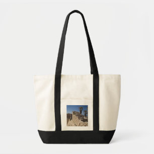 Caesarea ruins of port built by Herod the Great 3 Tote Bag