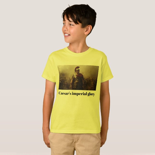 Caesar's imperial glory yellow T-Shirt (Front Full)