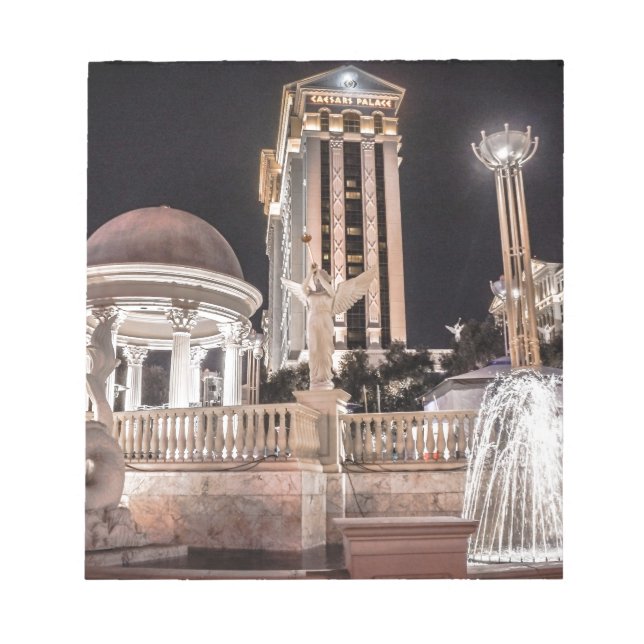 Caesar's Palace Las Vegas Nevada Hotel City Notepad (Front)