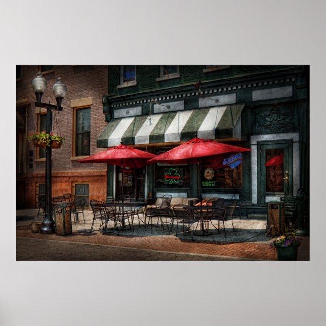 Cafe - Albany, NY - Mc Geary's Pub Poster (Front)