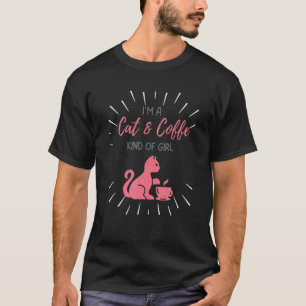 Cafe And Cat Quote Best Cat And Cafe Nice T-Shirt