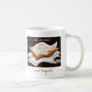 Cafe' au Lait and Beignets Coffee Mug