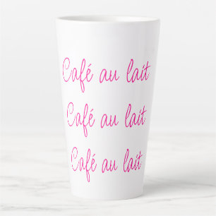 Café au lait Simple Stylish Latte Mug