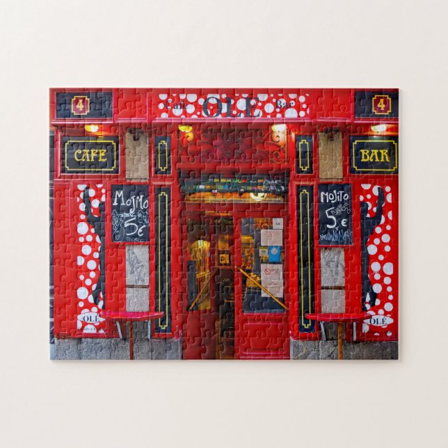 Cafe Bar Madrid. Jigsaw Puzzle (Horizontal)
