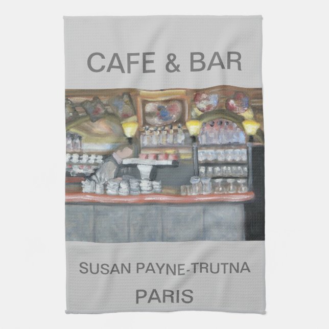CAFE & BAR  PARIS TOWEL (Vertical)