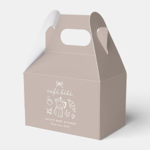 Cafe Bebe Home Coffee Baby Shower Latte Favour Box