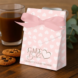 Café Bébé Paris Themed Baby Shower Favour Box