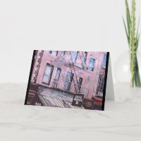 Cafe Borgia Greeting Card