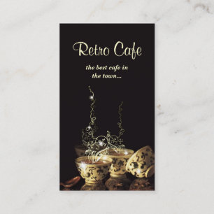 cafe business card